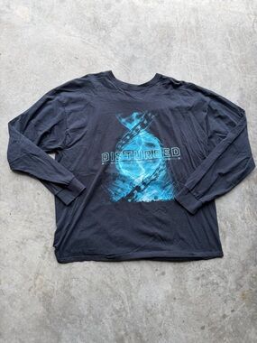 Men’s XXL Disturbed Band Long sleeve Shirt